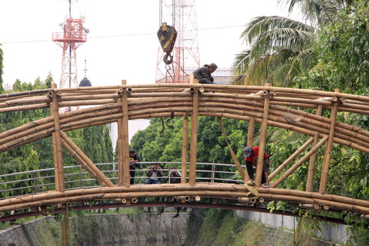 Bamboo bridge